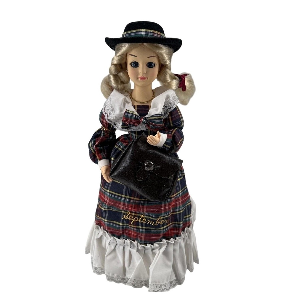Boyds Yesterday's Child September Doll Collectible Figurine‎ in Box Musical